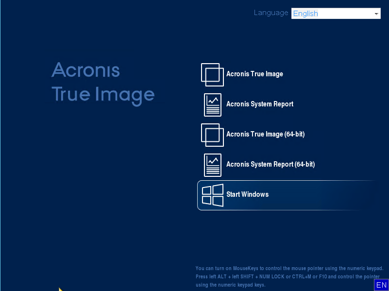 acronis true image 2016 update